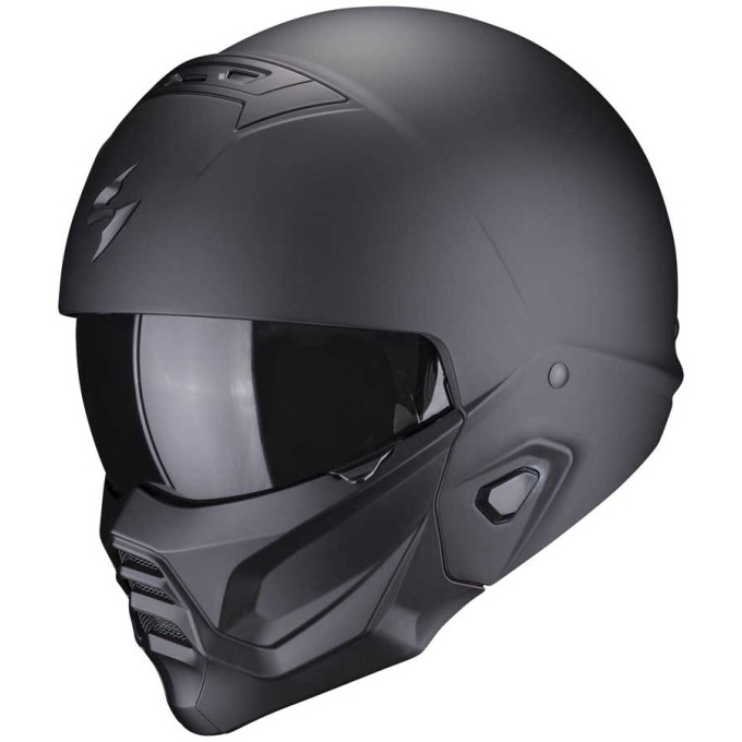 CASCO SCORPION EXO COMBAT II NEGRO MATE