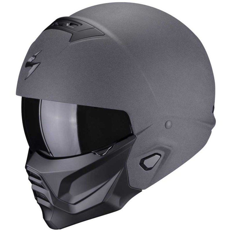CASCO SCORPION EXO COMBAT II GRIS OSCURO