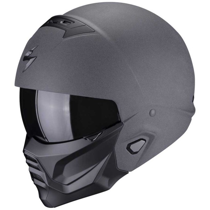CASCO SCORPION EXO COMBAT II GRIS OSCURO
