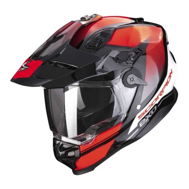 CASCO SCORPION ADF-9000 AIR TRAIL NEGRO / ROJO