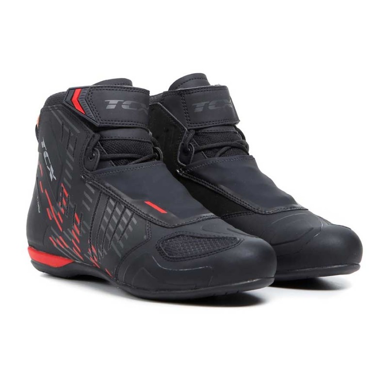BOTAS TOURING TCX R04D WP NEGRO / ROJO