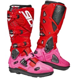 BOTAS DE MOTO SIDI CROSSFIRE 3 SRS ROJO / ROSA
