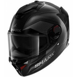 CASCO INTEGRAL SHARK SPARTAN GT PRO CARBON  RITMO ANTRACITA  / NEGRO