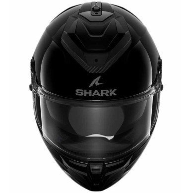 CASCO INTEGRAL SHARK SPARTAN GT PRO CARBÓN BLANK NEGRO BRILLO