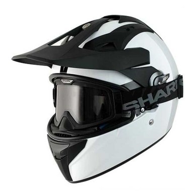 CASCO SHARK EXPLORE-R BLANCO TALLA S 