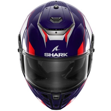 CASCO SHARK SPARTAN RS BYHRON AZUL / BLANCO / CROMO