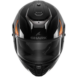 CASCO SHARK SPARTAN RS BYHRON NEGRO / NARANJA MATE