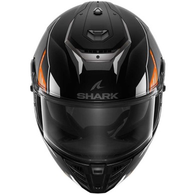 CASCO SHARK SPARTAN RS BYHRON NEGRO / NARANJA MATE