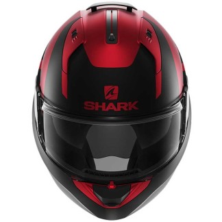 CASCO MODULAR SHARK EVO-ES KEDJE ROJO / NEGRO MATE