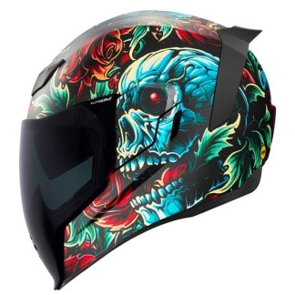 CASCO ICON AIRFLITE MIPS OMNICRUX NEGRO / ROJO / VERDE / AZUL 