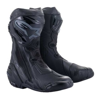 BOTAS DE MOTO ALPINESTARS SUPERTECH R NEGRO / NEGRO