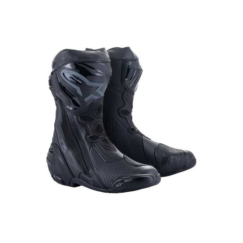BOTAS DE MOTO ALPINESTARS SUPERTECH R NEGRO / NEGRO