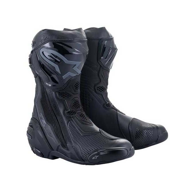 BOTAS DE MOTO ALPINESTARS SUPERTECH R NEGRO / NEGRO