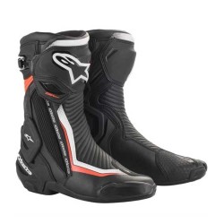 BOTAS ALPINESTARS SMX PLUS V2 NEGRO / BLANCO / ROJO