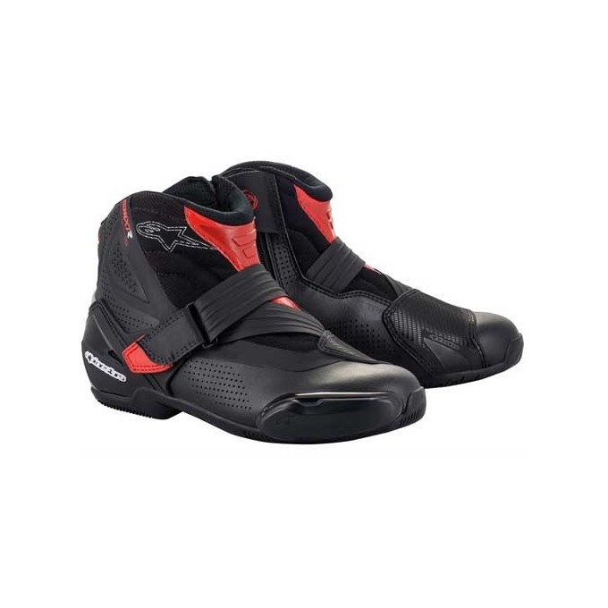 BOTAS ALPINESTARS SMX-1 R V2  VENTED  NEGRO / ROJO 222402113