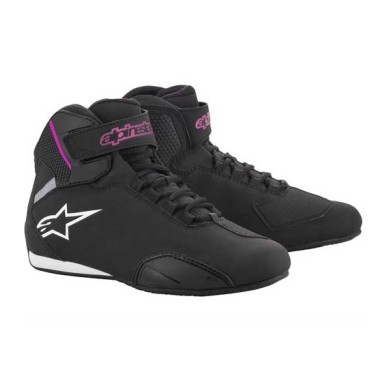 BOTAS ALPINESTARS STELLA SEKTOR NEGRO / FUCSIA