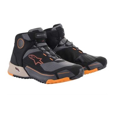 BOTAS ALPINESTARS CR-X DRYSTAR RIDING NEGRO / GRIS / NARANJA 26118201284