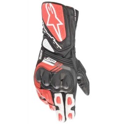 GUANTES ALPINESTARS SP-8 V3 NEGRO / BLANCO / ROJO