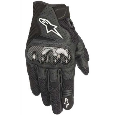 GUANTES ALPINESTARS SMX-1 CARBON NEGRO