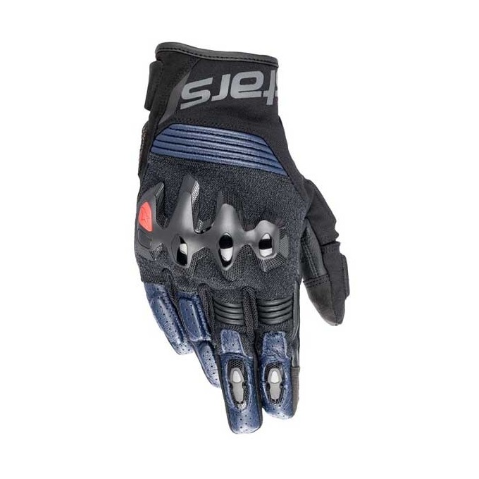 GUANTES ALPINESTARS HALO NEGRO / AZUL 35048227109