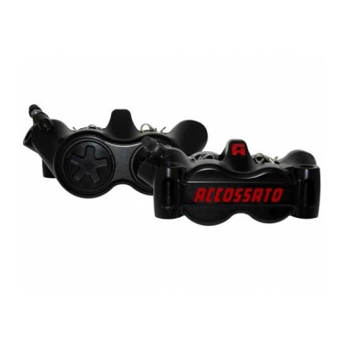 JUEGO PINZAS ACCOSSATO 100 mm TITANIO PZ005K-SD