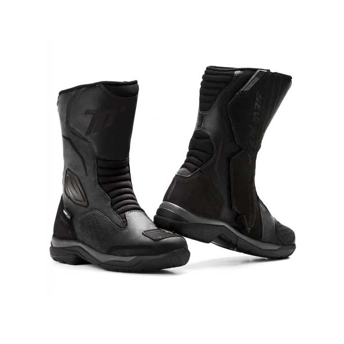 BOTAS DE MOTO TOURING SEVENTY DEGREES SD-BT13 NEGRAS
