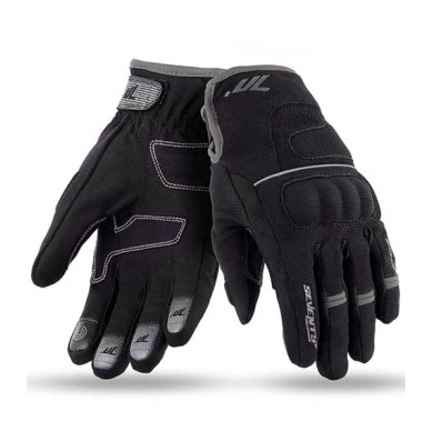 GUANTES DE MOTO DE INVIERNO HOMBRE SEVENTY DEGREES SD-C43 NEGRO/GRIS