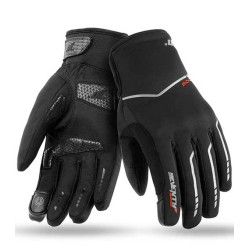 GUANTES DE MOTO INVIERNO DE HOMBRE SEVENTY DEGREES SD-C49 NEGRO/GRIS