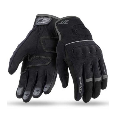 GUANTES DE VERANO MOTO HOMBRE SEVENTY DEGREES SD-C54 NEGRO/GRIS