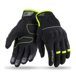 GUANTES DE VERANO MOTO HOMBRE SEVENTY DEGREES SD-C54 NEGRO/AMARILLO