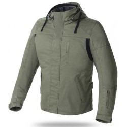 CHAQUETA DE MOTO SEVENTY DEGREES HOMBRE SD-JC73 VERDE MILITAR