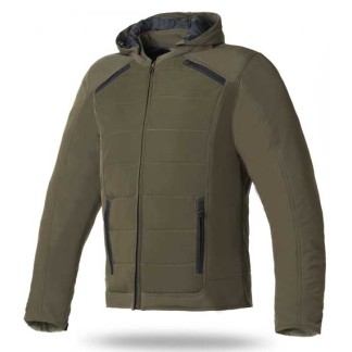 CHAQUETA DE MOTO INVIERNO HOMBRE SEVENTY DEGREES SD-JC77 VERDE MILITAR