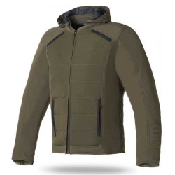 CHAQUETA DE MOTO INVIERNO HOMBRE SEVENTY DEGREES SD-JC77 VERDE MILITAR