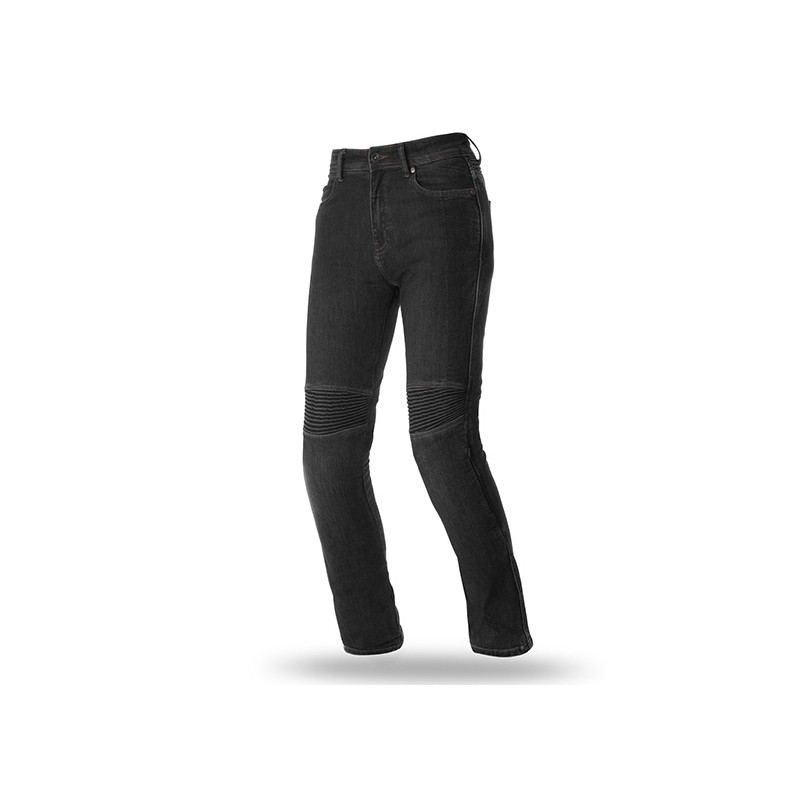 PANTALON VAQUERO MUJER SEVENTY DEGREES SD-PJ8 SLIM NEGRO
