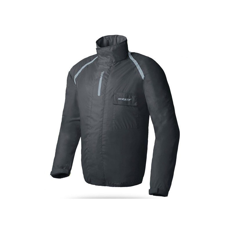 TRAJE IMPERMEABLE UNISEX SEVENTY DEGREES SD-S1 NEGRO