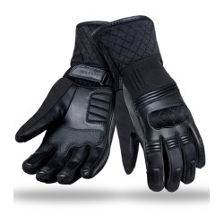 GUANTES DE MOTO INVIERNO MUJER SEVENTY DEGREES SD-T53 NEGROS
