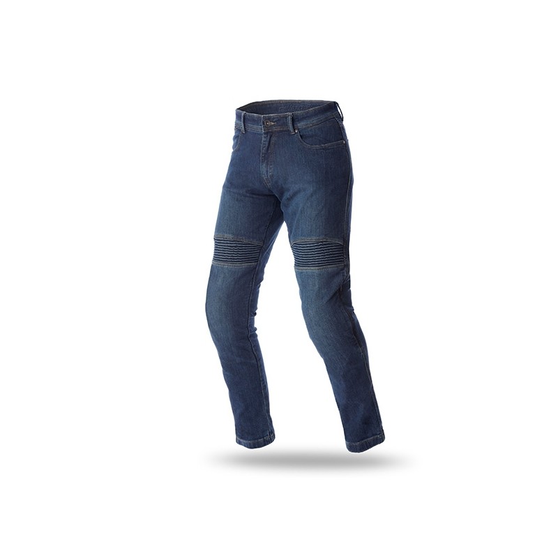 PANTALONES VAQUEROS HOMBRE SEVENTY DEGREES SD-PJ6 AZUL OSCURO