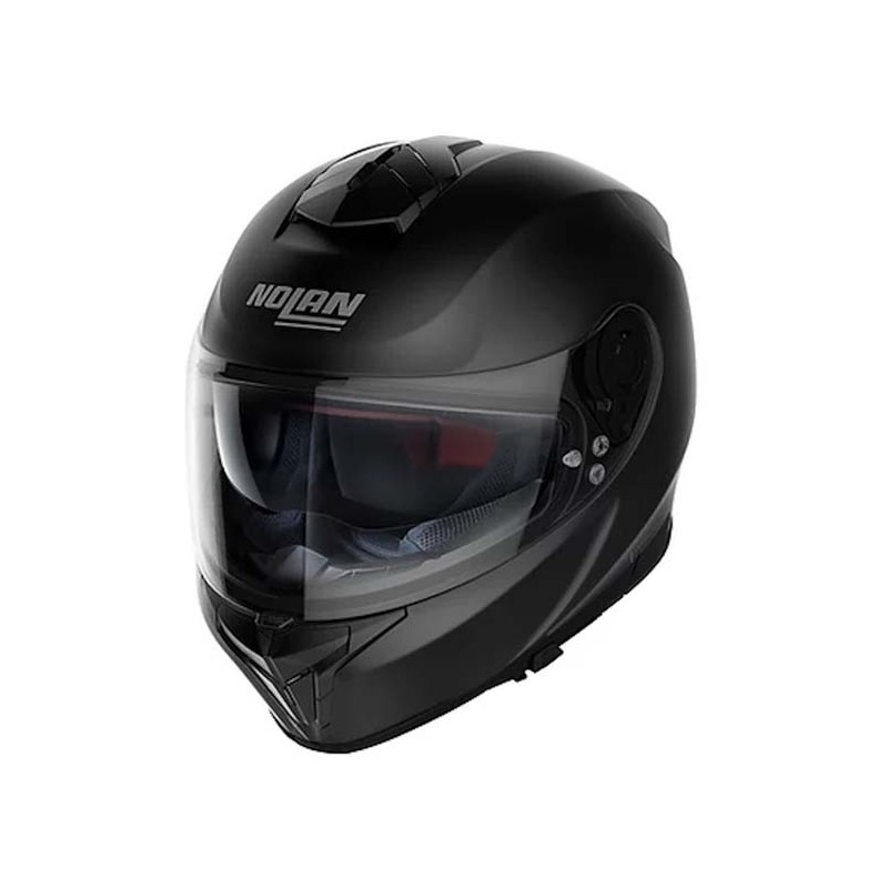 CASCO NOLAN N80-8 CLASSIC N-COM NEGRO MATE 10