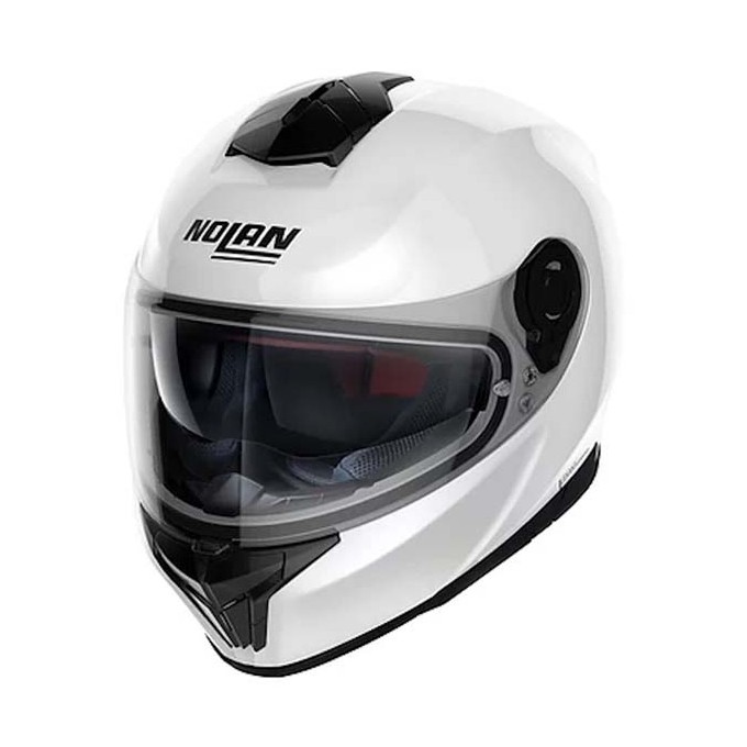 CASCO NOLAN N80-8 SPECIAL N-COM BLANCO BRILLO 15