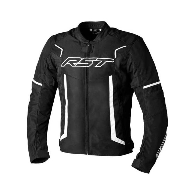 CHAQUETA HOMBRE RST PILOT EVO NEGRO/BLANCO