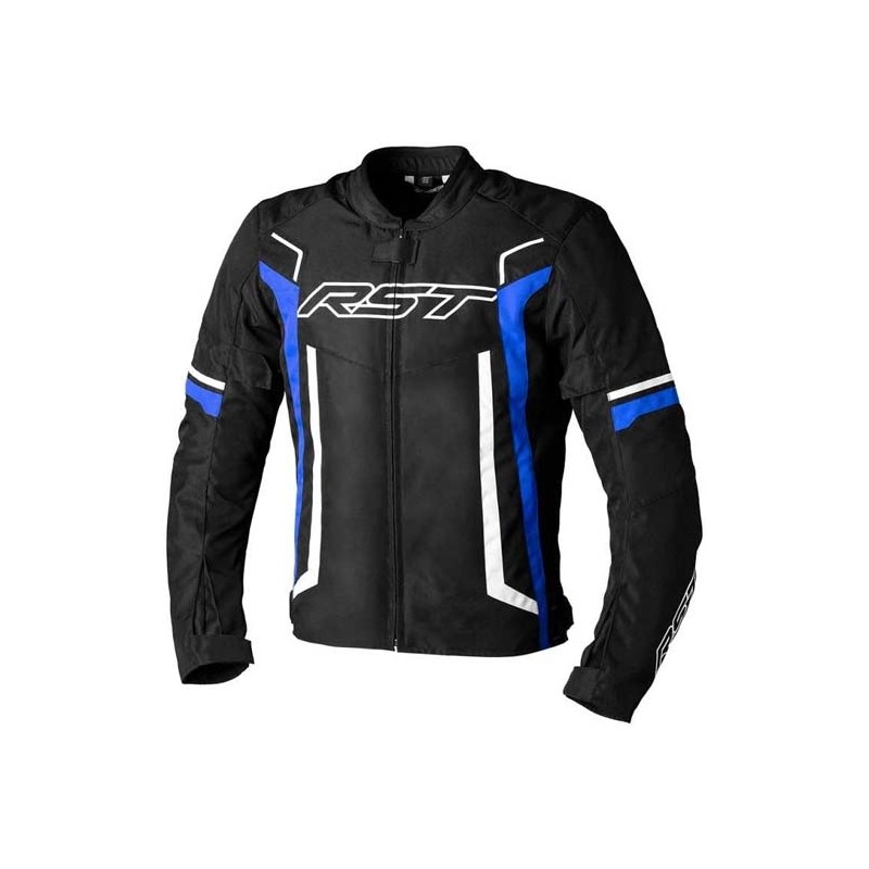 CHAQUETA HOMBRE RST PILOT EVO NEGRO/BLANCO/AZUL