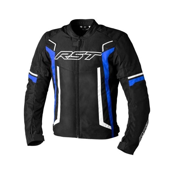 CHAQUETA HOMBRE RST PILOT EVO NEGRO/BLANCO/AZUL