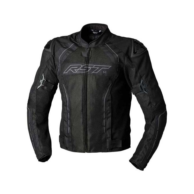 CHAQUETA VERANO HOMBRE RST S-1 MESH NEGRA