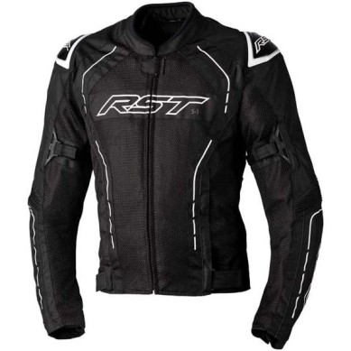 CHAQUETA VERANO HOMBRE RST S-1 MESH NEGRO/BLANCO