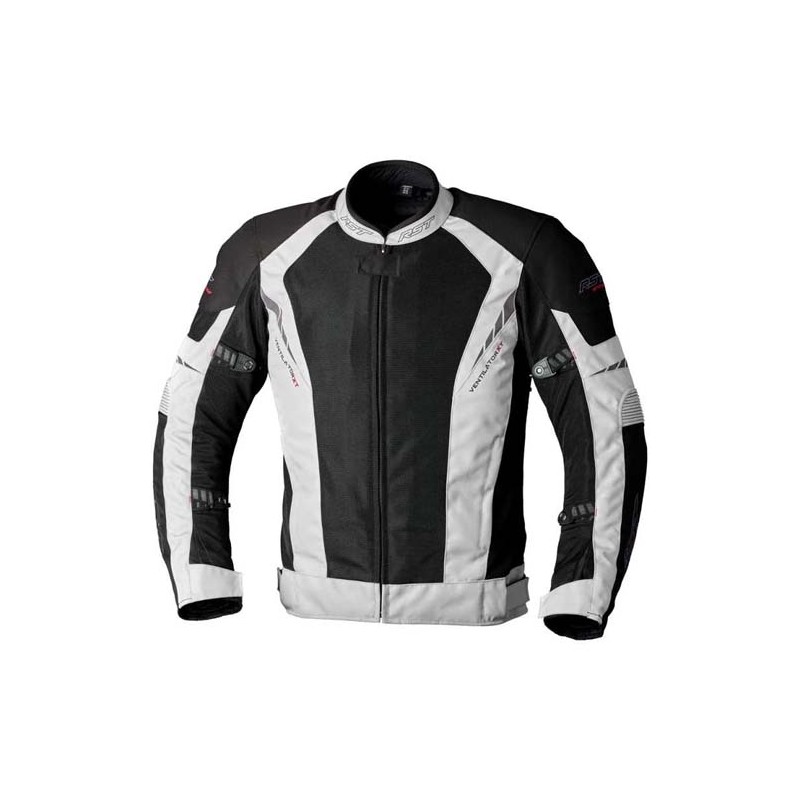 CHAQUETA VERANO RST PRO SERIES VENTILATOR XT PLATA/NEGRO
