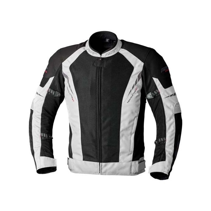 CHAQUETA VERANO RST PRO SERIES VENTILATOR XT PLATA/NEGRO