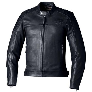 CHAQUETA DE PIEL RST BRANDISH 2 NEGRA
