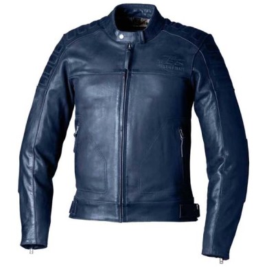 CHAQUETA DE PIEL HOMBRE RST BRANDISH 2 PETROL
