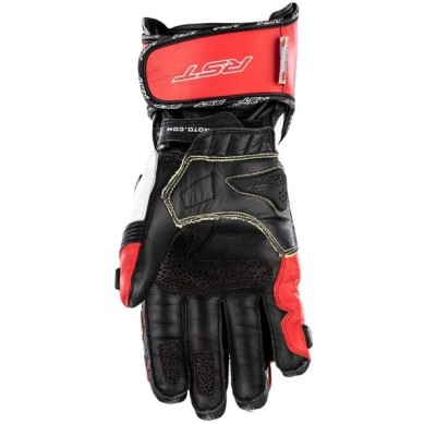 GUANTES RST TRACTECH EVO 4 NEGRO/BLANCO/ROJO