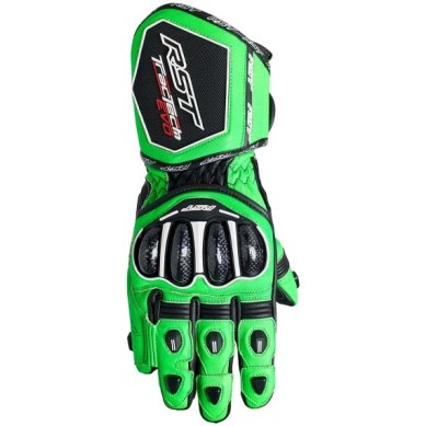 GUANTES RST TRACTECH EVO 4 NEGRO/VERDE FLUOR